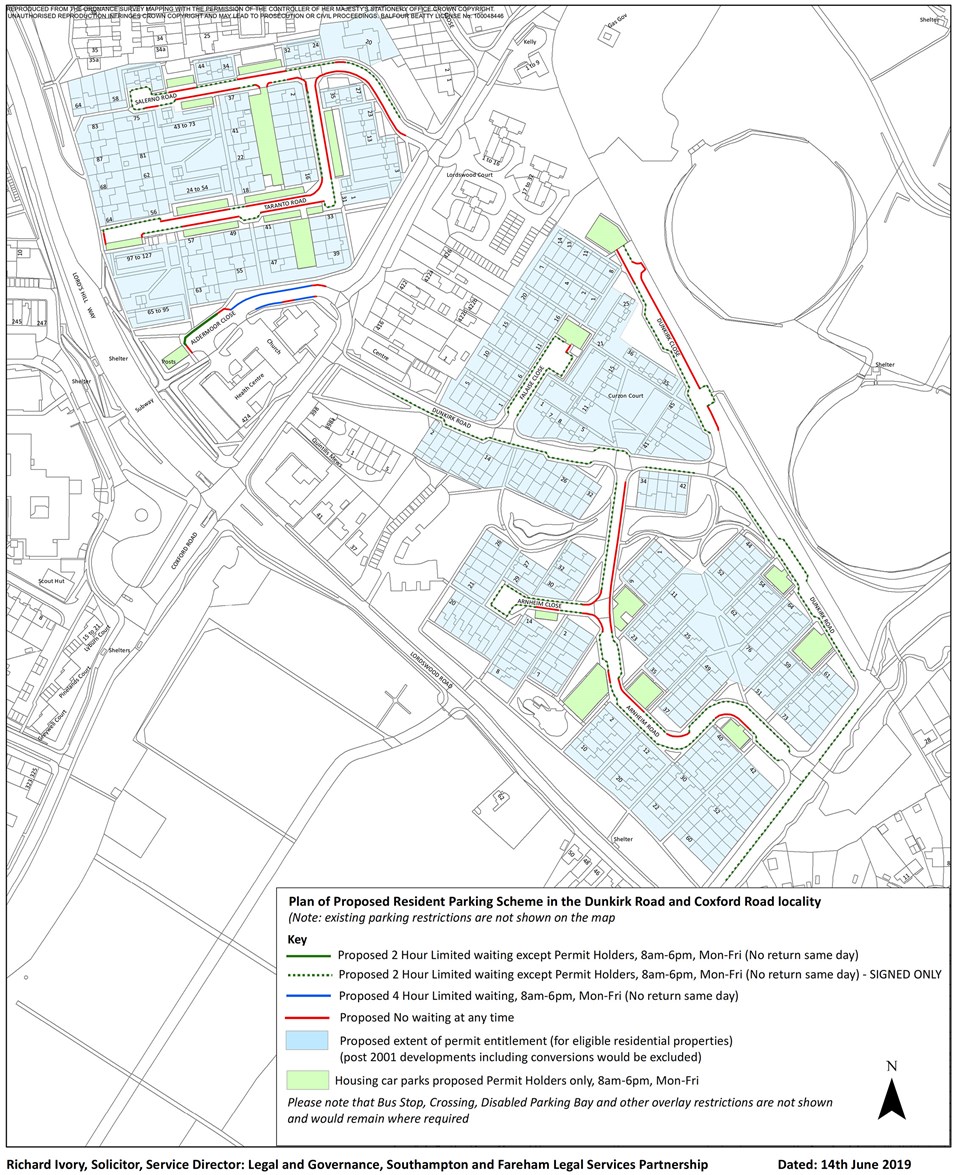 Lordswood area public notice plan