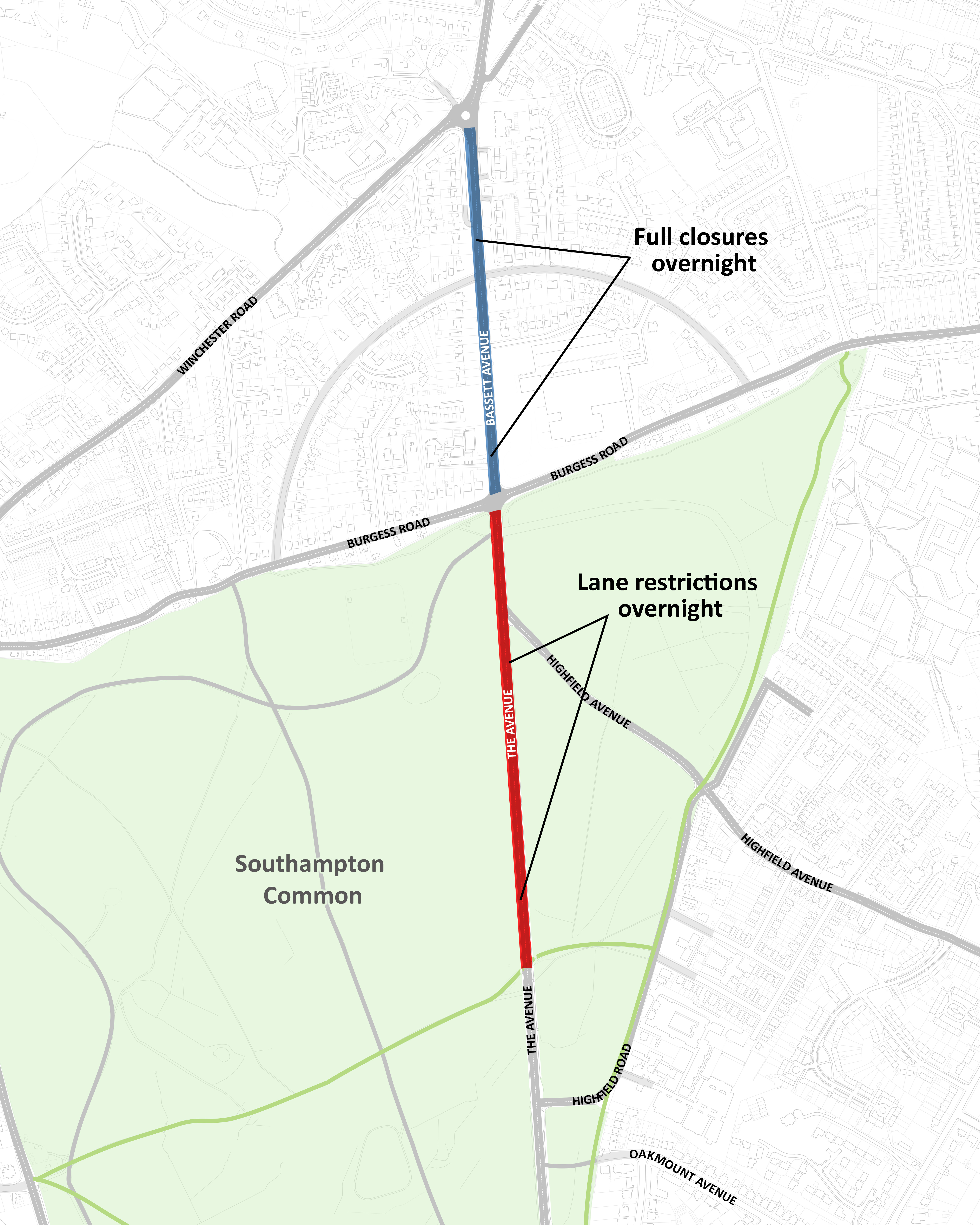 Bassett Av And The Avenue Map Revised August 21