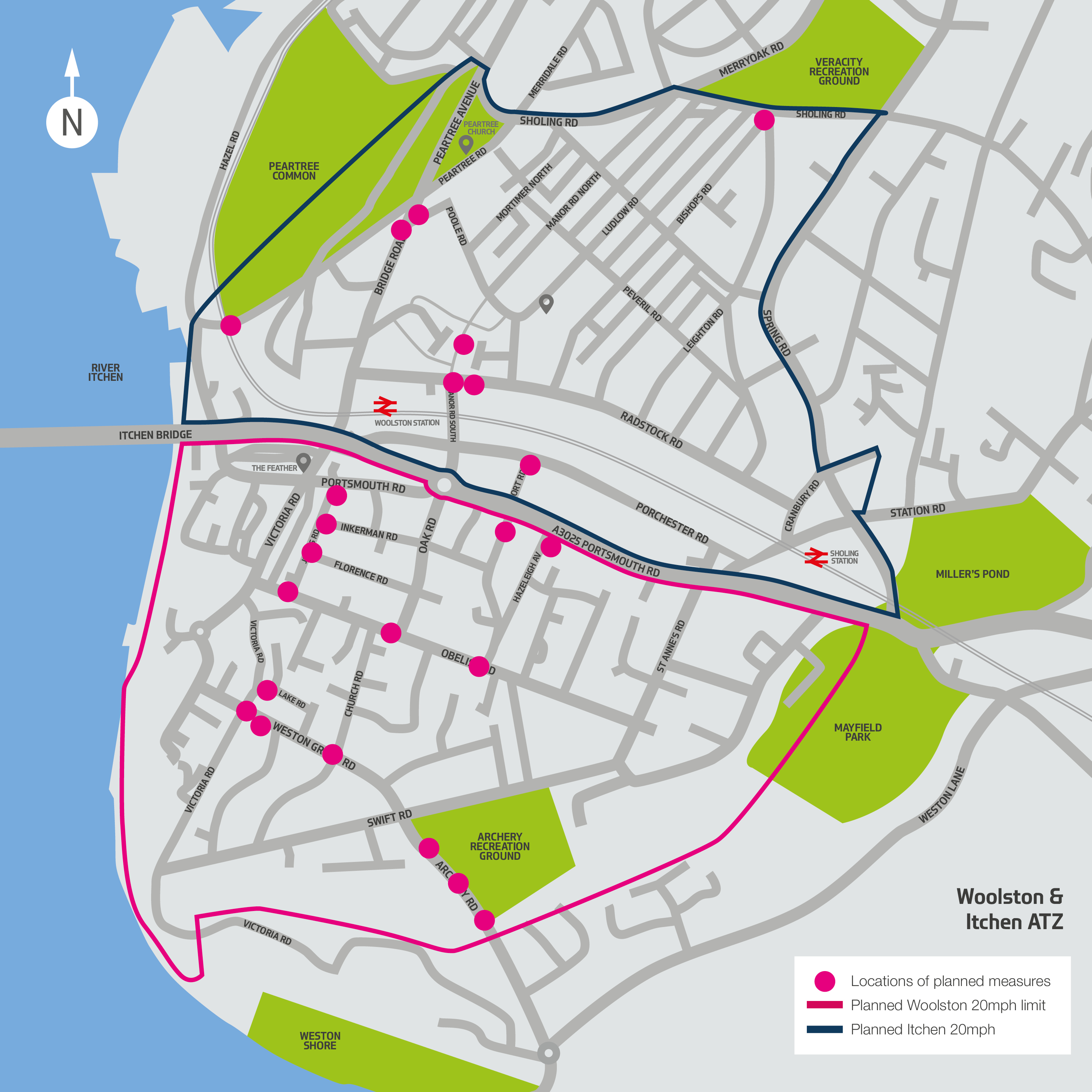 WOOLSTON ITCHEN ATZ MAP4B