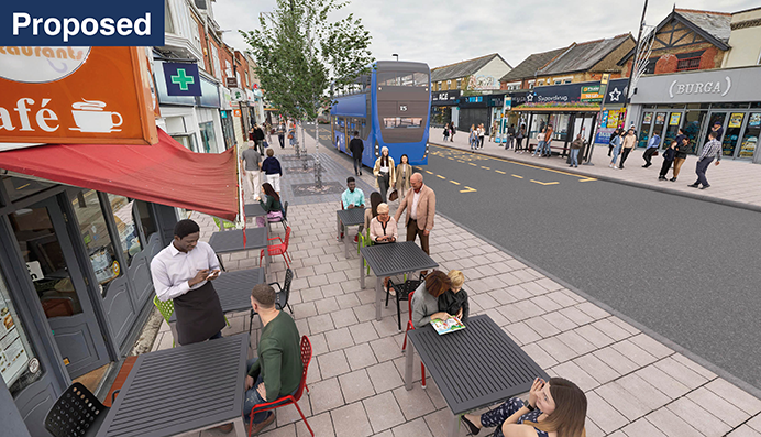 Portswood Broadway CGI