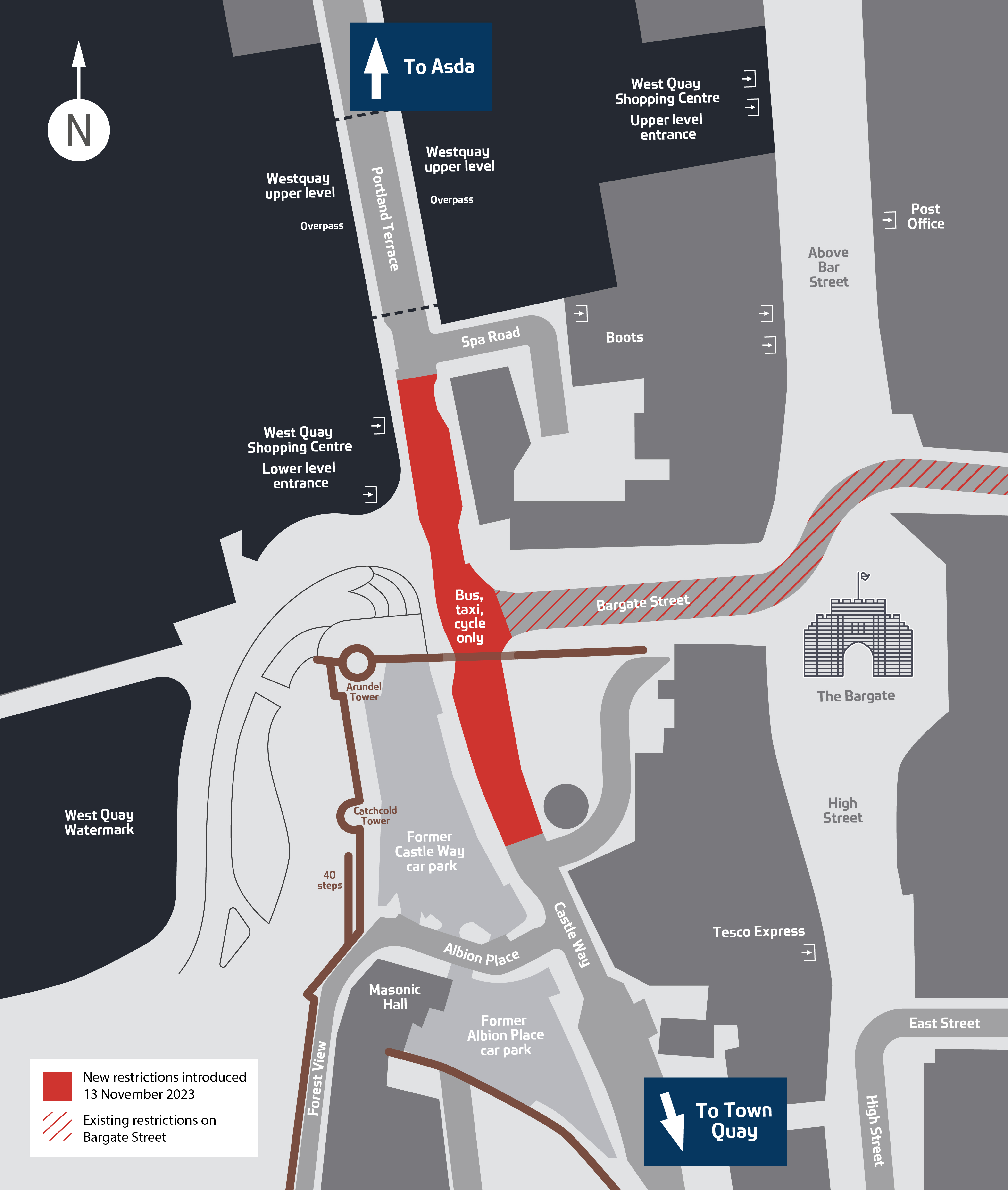 Portland Terrace Detailed Map Of Restriction